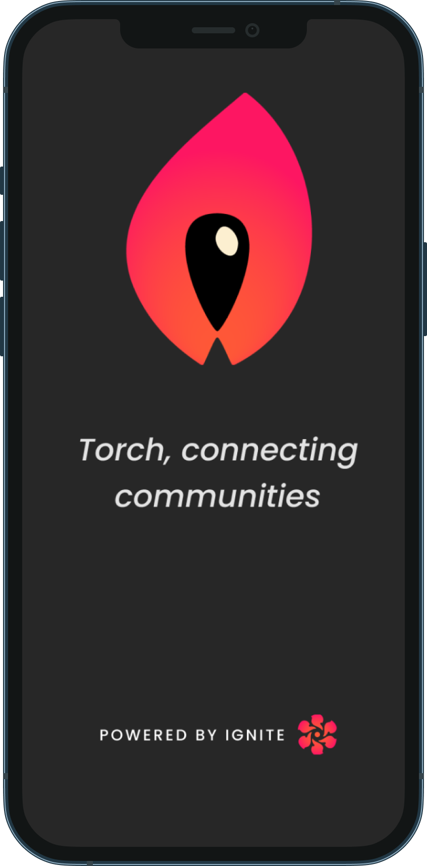 Torch splash screen